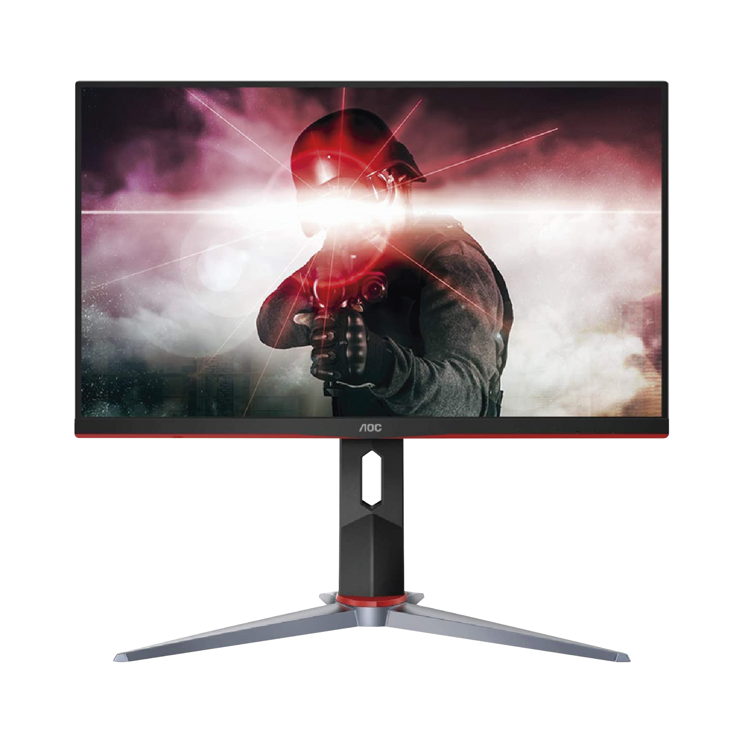 Monitor 27" GAMING Backlight-LED IPS, Resolución 1920 x 1080p 144Hz, con Entradas de Video VGA / HDMI / DISPLAYPORT .  Bisel Ultra Delgado. Compatible con VESA