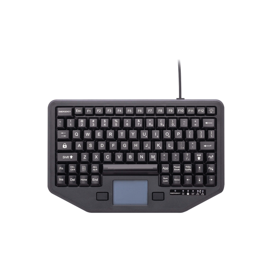 Teclado con Panel Táctil Integrado