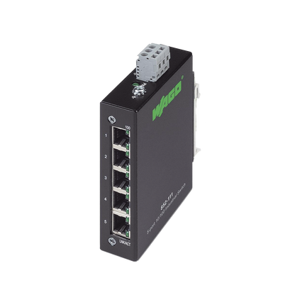 Industrial ECO Switch 5 puertos 100 Base-T Negro