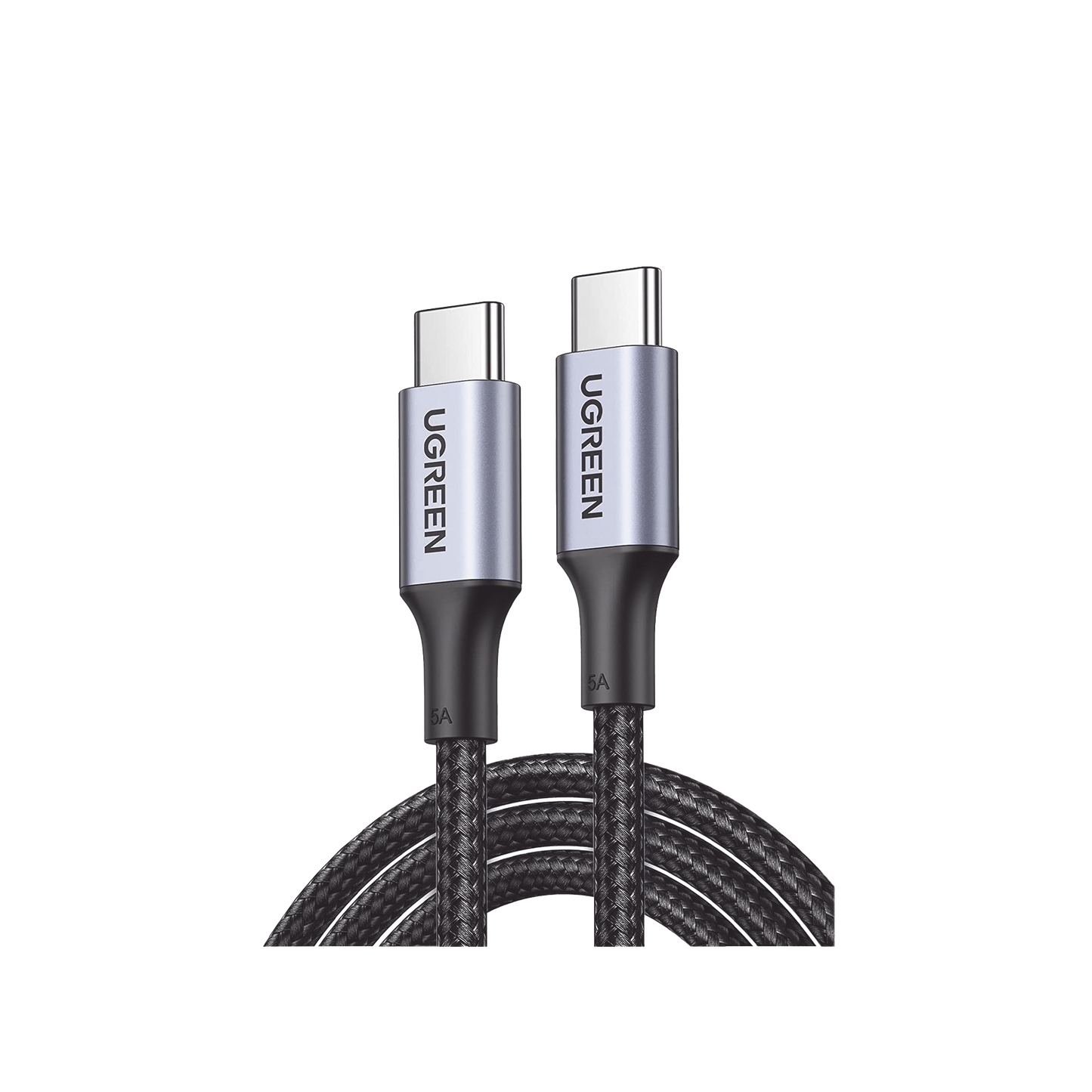 Cable USB-C a USB-C | 3 Metros | Carga Rápida de hasta 100W | Transferencia de datos de 480 Mbps | PD3.0 | QC4.0/3.0/2.0 | FPC | AFC | Protección Integrada| Caja de Aluminio | Nylon Trenzado |Color Negro | 2 años de Garantía.