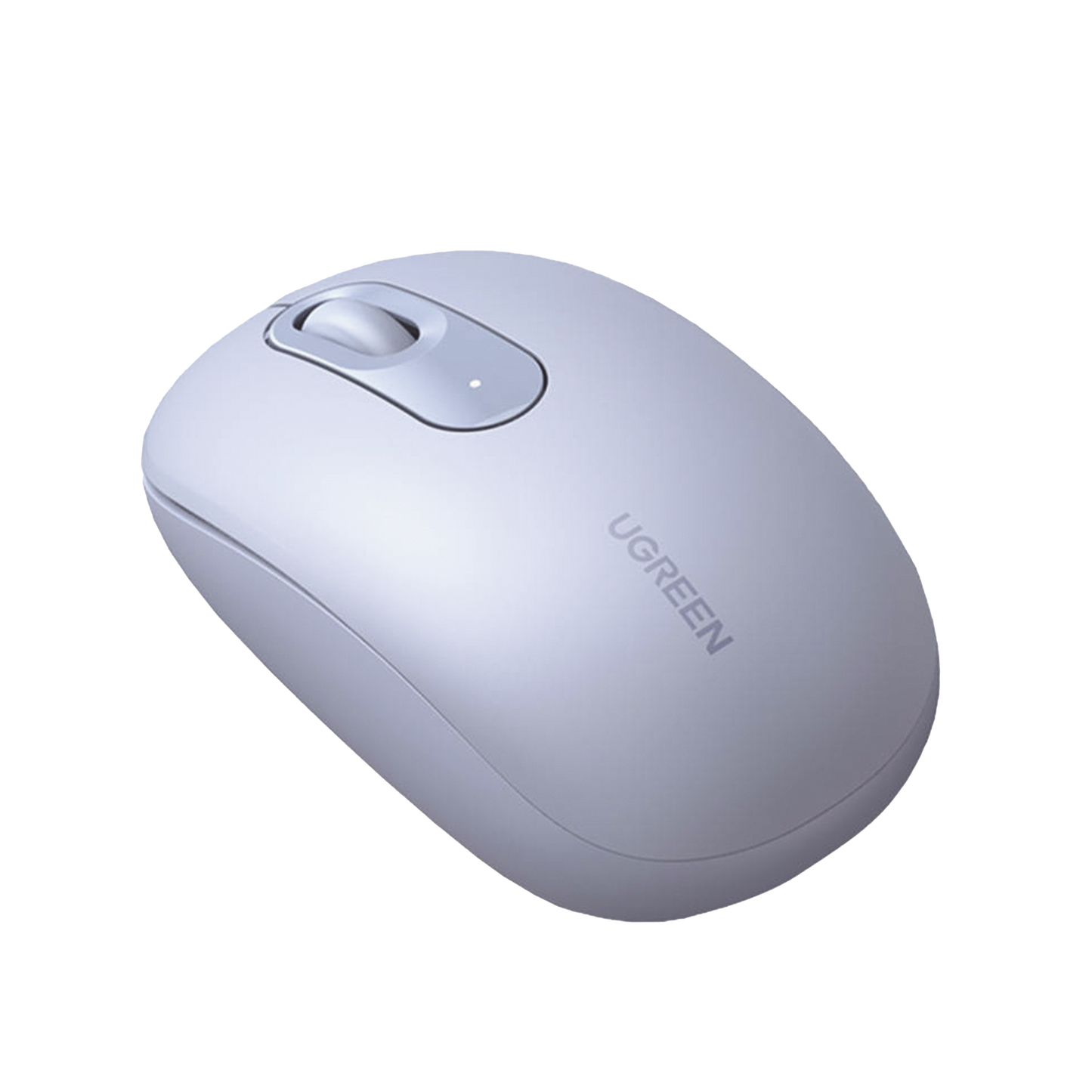Mouse Inalámbrico 2.4G 800/1200/1600/2400 DPI / Función de 3 botones / Alcance 10m / Silencioso / Ergonómico / Anti-caída y Anti-interferencias / Color Dusty Blue / Batería Alcalina AA (incluida).
