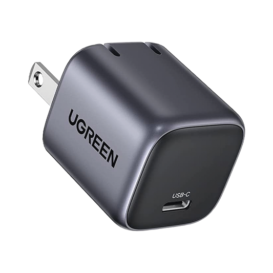 Cargador Mini de 30W serie Nexode | 1 USB-C de Carga Rápida | Tecnología GaN II | Power Delivery 3.0 | Quick Charge 4.0 | Carga Inteligente | Múltiple Protección  | Mayor Eficiencia Energética | Tamaño Compacto |