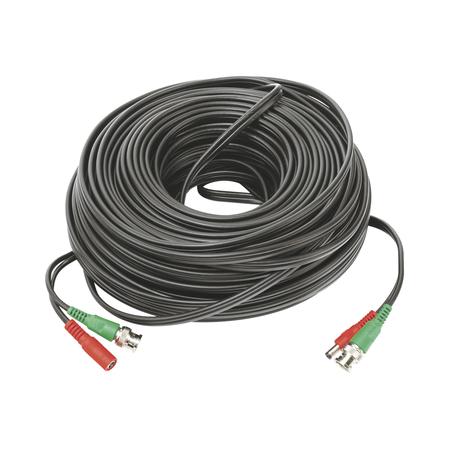Cable coaxial ( BNC RG59 ) + Alimentación / SIAMÉS / 40 Metros / 100 % COBRE / Para Cámaras 4K  / Uso interior y exterior