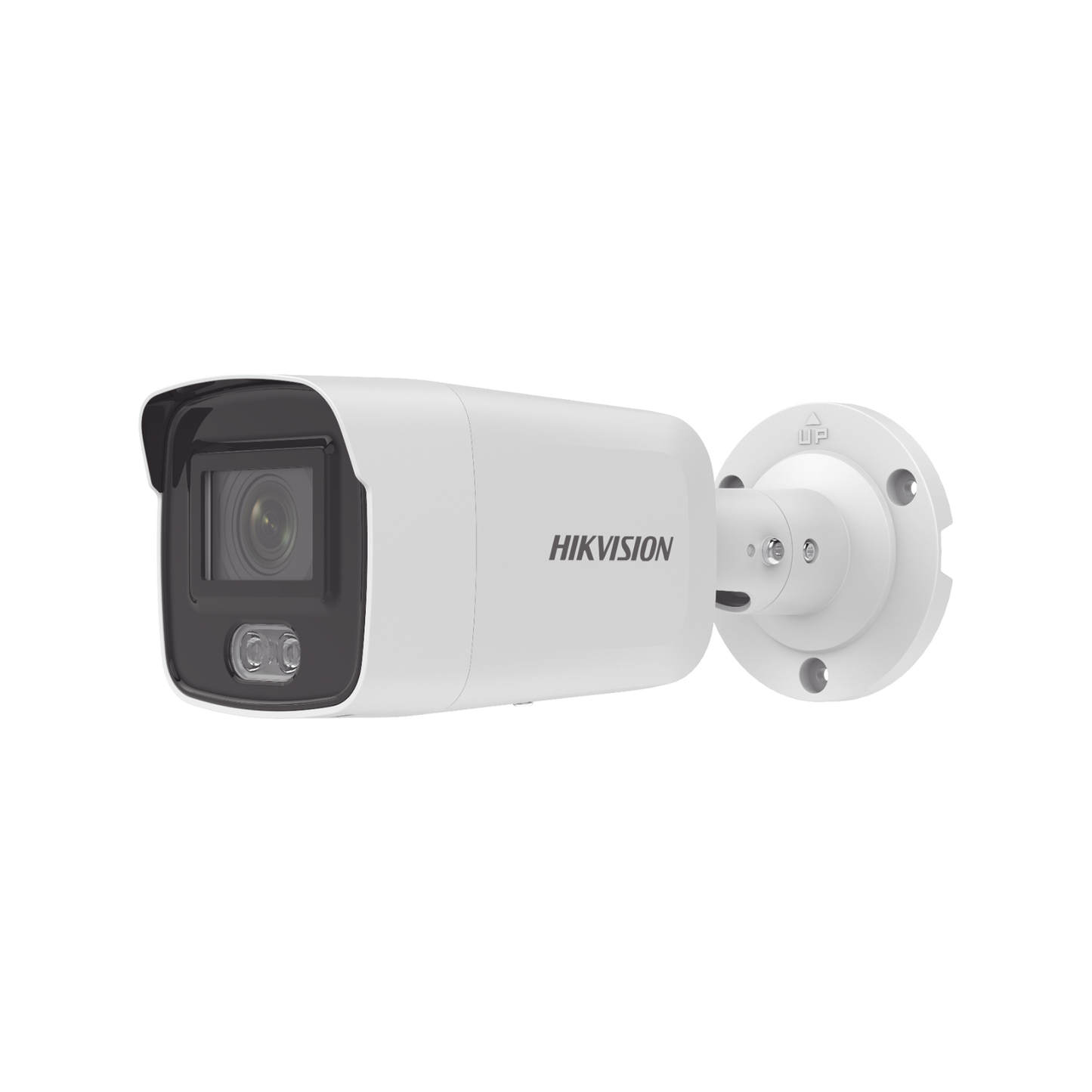 Bullet IP 4 Megapixel / Imagen a Color 24/7 / Lente 2.8 mm / Luz Blanca 40 mts / Micrófono Integrado / WDR 130 dB / Exterior IP67 / Captura Facial / Videoanaliticos (Filtro de Falsas Alarmas) / Metal  / MicroSD