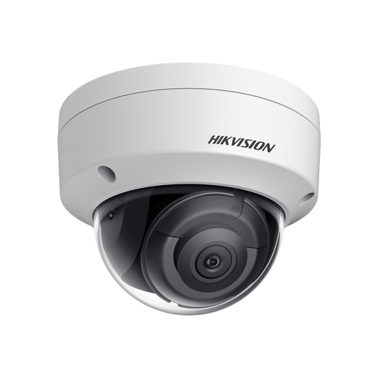 Domo IP 4 Megapixel / Lente 2.8 mm / 30 mts IR EXIR / Exterior IP67 / K10 /  WDR 120 dB / PoE / ACUSENSE (Evita Falsas Alarmas) / ONVIF / MicroSD