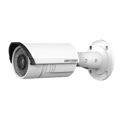 Bala IP 4 Megapixel / Lente Mot. 2.8 a 12 mm / Entrada-Salida audio y alarma / WDR 120dB / H.264+ / Hik-Connect / 30 mts IR / ONVIF / MicroSD / PoE