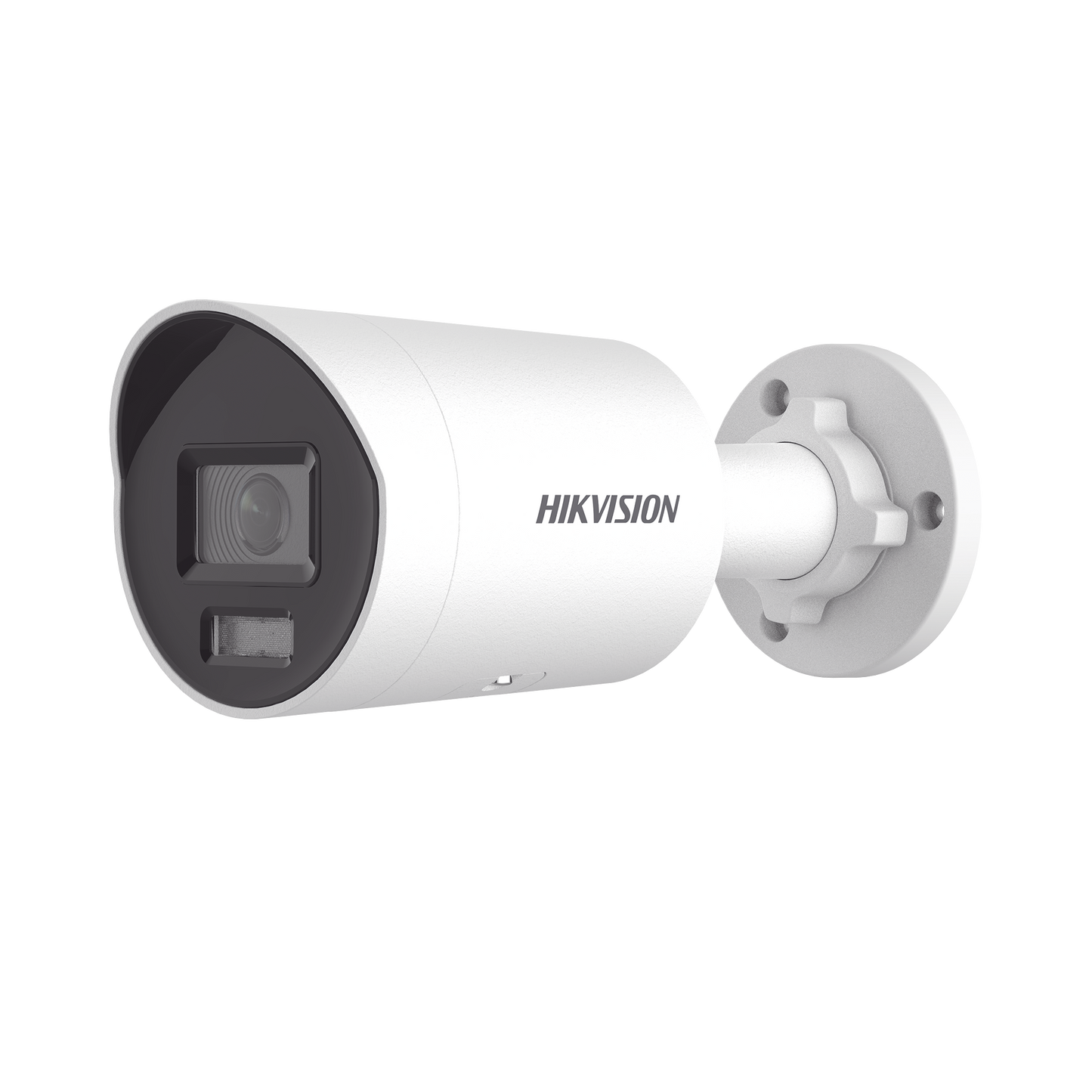 Bala IP 4 Megapixel / Lente 2.8 mm /  Dual Light (40 mts IR + 40 mts Luz Blanca) / Darkfighter S / Microfono Integrado /  Exterior IP67 / WDR 130 dB / AcuSense / Captura Facial / HEOP