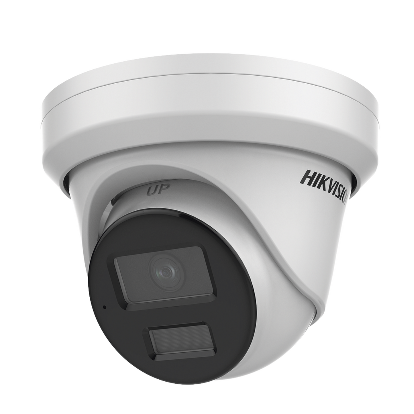 Turret IP 8 Megapixel (4K) / Lente 2.8 mm / 40 mts IR / Exterior IP67 / Micrófono Integrado / ACUSENSE / DARKFHGITER / Alarmas y Audio I/O / PoE / Captura Facial / ONVIF / Micro SD