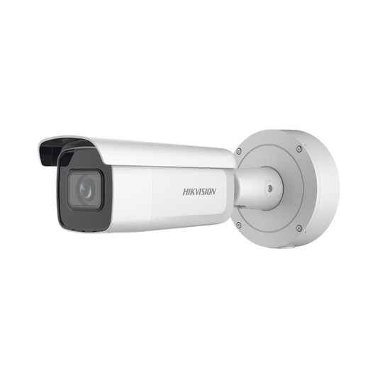 Bala IP 4 Megapixel / Lente Mot. 7 a 35 mm / 80 mts IR EXIR / Exterior IP67 / IK10 / WDR 120 dB / PoE + / AcuSense / Videoanaliticos Integrados / MicroSD