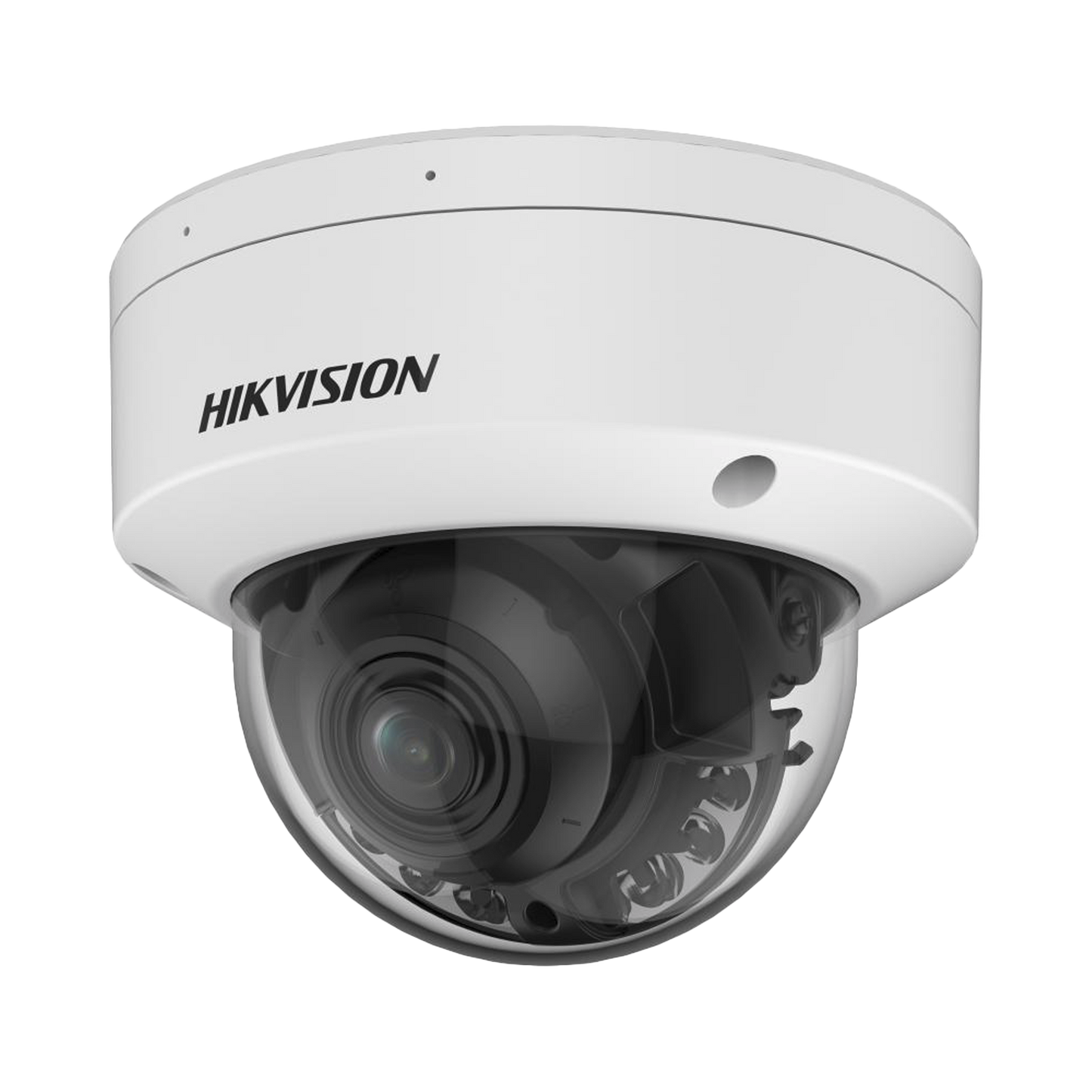 Domo IP 4 Megapixel / Lente Motorizado 2.7 - 13.5 mm / Dual Light (60 mts IR + 60 mts Luz Blanca ) / Exterior IP67  / WDR 130 dB / PoE + / AcuSense / MicroSD