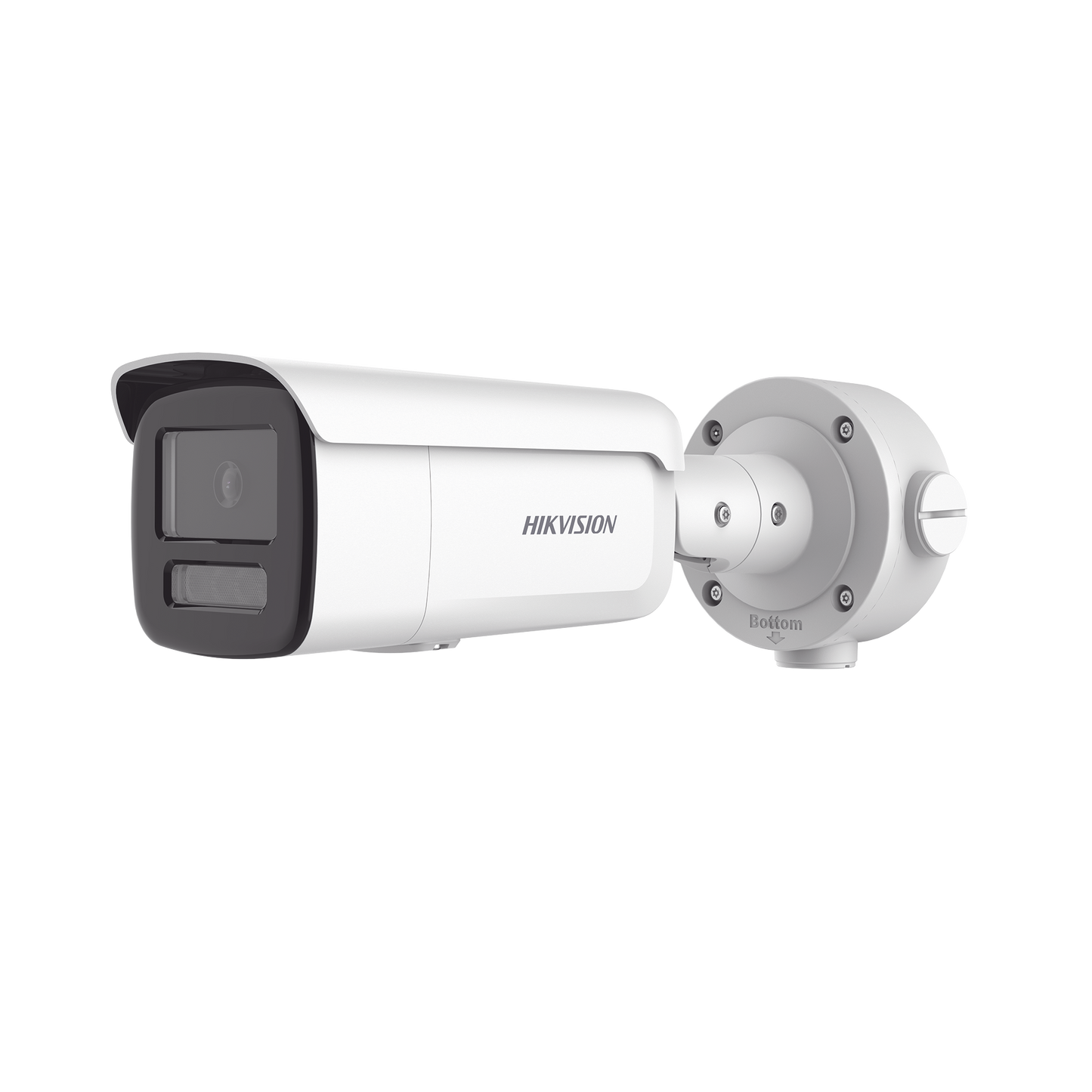 Bala IP 4 Megapixel / Lente 4 mm / Dual Light (60 mts IR + 60 mts Luz Blanca ) / Darkfighter S / Exterior IP67  / WDR 130 dB / AcuSense / Captura Facial / HEOP