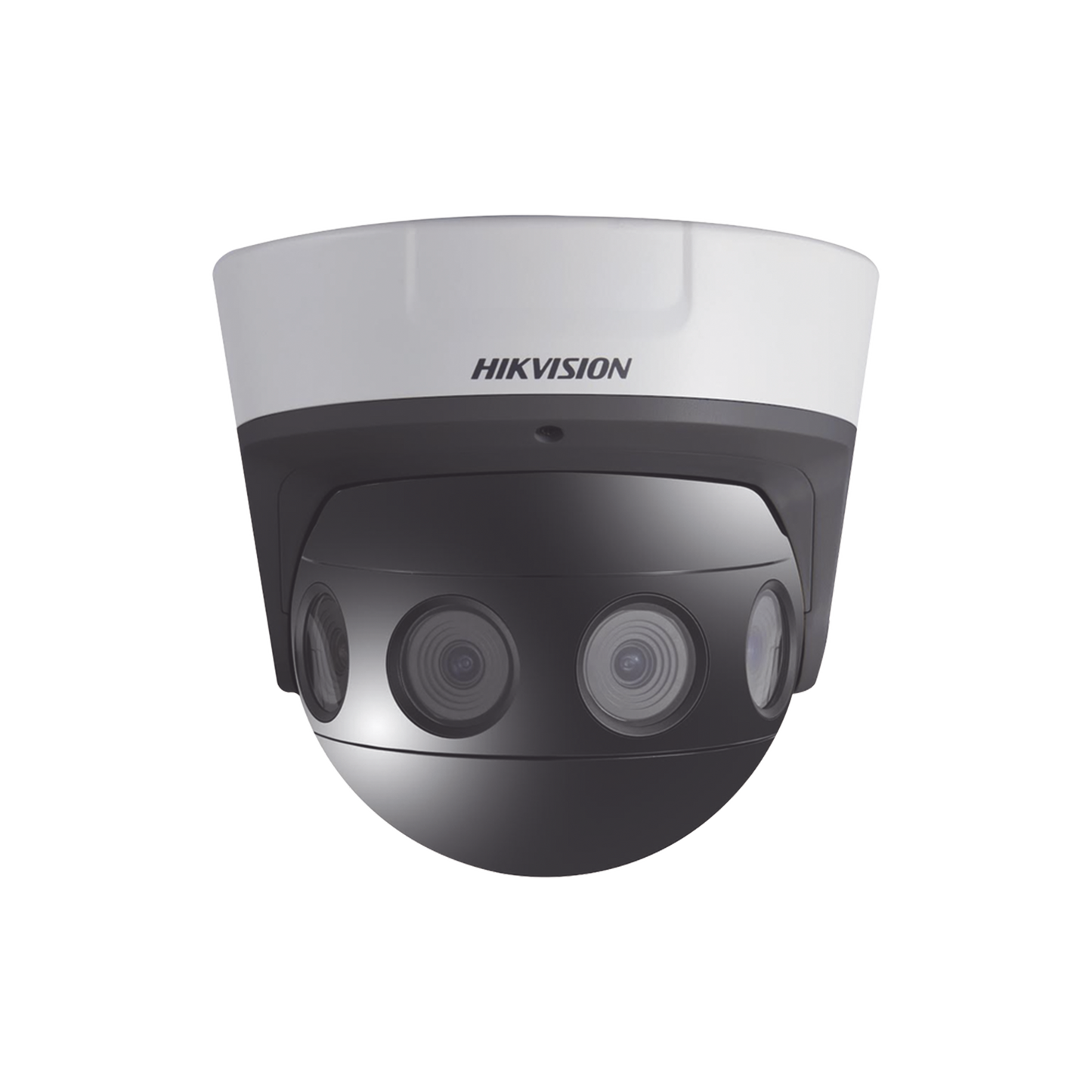 PanoVu Series / Vista Panorámica 180° / 8 Megapixel en Total / 4 Lentes 2.8 mm (2 Megapixel) / 20 mts IR EXIR / Exterior IP67 / IK10 / 12 Vcc / PoE+ / MicroSD