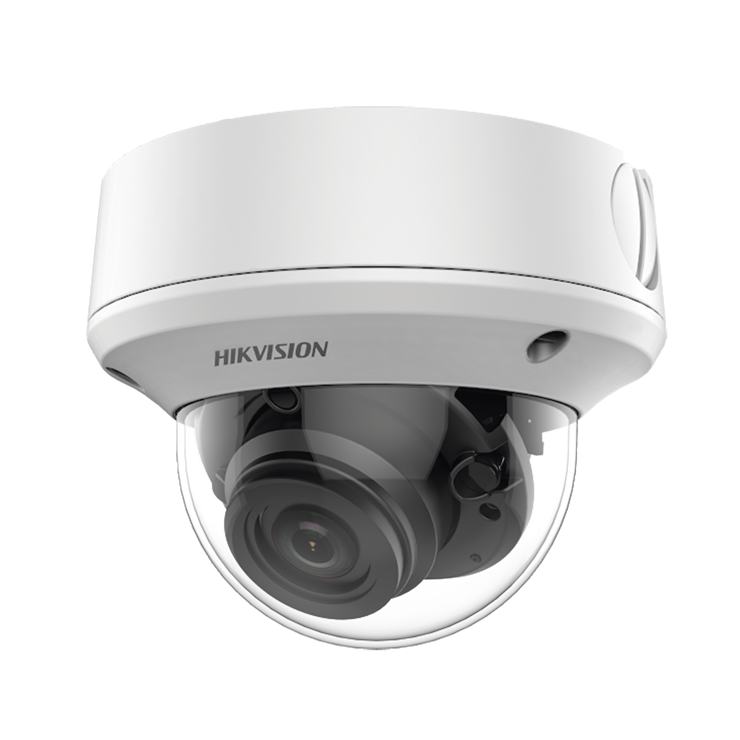 Domo TURBOHD 4K (8 Megapixel) / Lente Mot. 2.7 a 13.5 mm / 40 mts IR EXIR / IP67 / 12 Vcc / 24 VCA / TVI-AHD-CVI-CVBS / 9 a 15 Vcc