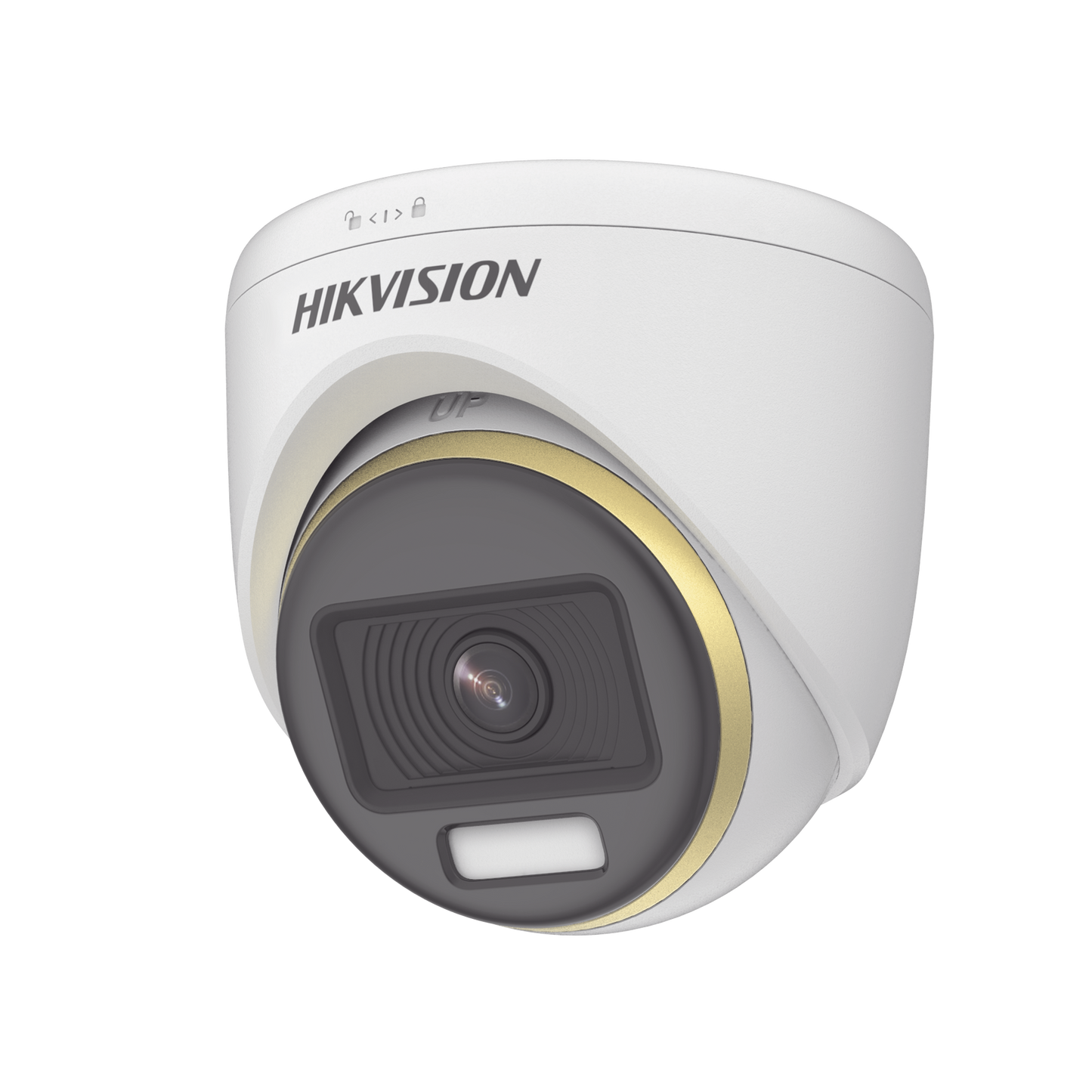 Turret TURBOHD 4K (8 Megapixel) / Lente 2.8 mm / Imagen a Color 24/7 (ColorVu) /  / Luz Blanca 40 mts / Exterior IP67 / WDR 130 dB