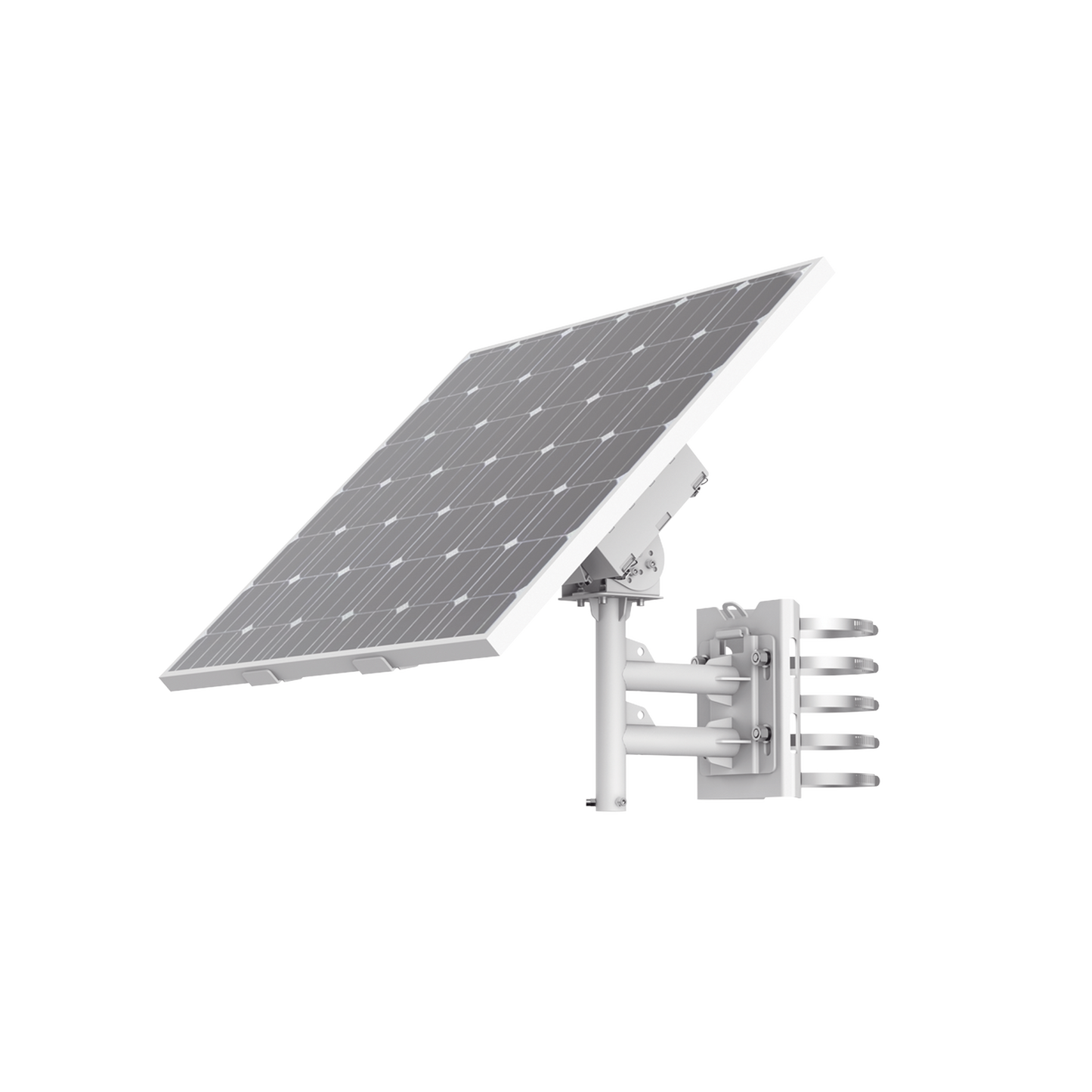 Kit Solar de alimentación / Panel Solar / Batería de Respaldo de Litio 360 Wh / 2 Salidas de 12 Vcd / Accesorios de Instalación / Uso en Exterior IP66