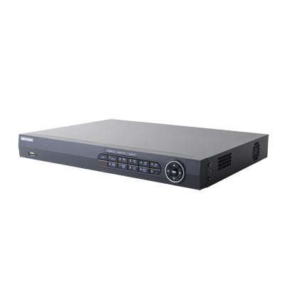 DVR/NVR 10 Canales (8+2) / 8 Canales Turbo HD hasta 3 Megapixeles / 2 Canales IP hasta 4 Megapixeles / Compresión de video avanzada / Hik-Connect P2P / Video análisis / Salida de video 4K / Entradas y Salidas de Audio y Alarma