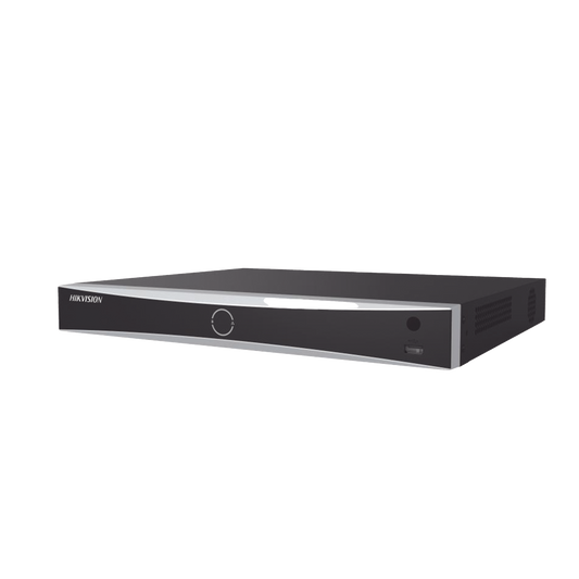 NVR 12 Megapixel (4K) / 16 Canales IP / 16 Puertos PoE+ / ACUSENSE / Reconocimiento Facial / POS / 2 BahÃ­as de Disco Duro / HDMI en 4K / Alarmas I/O