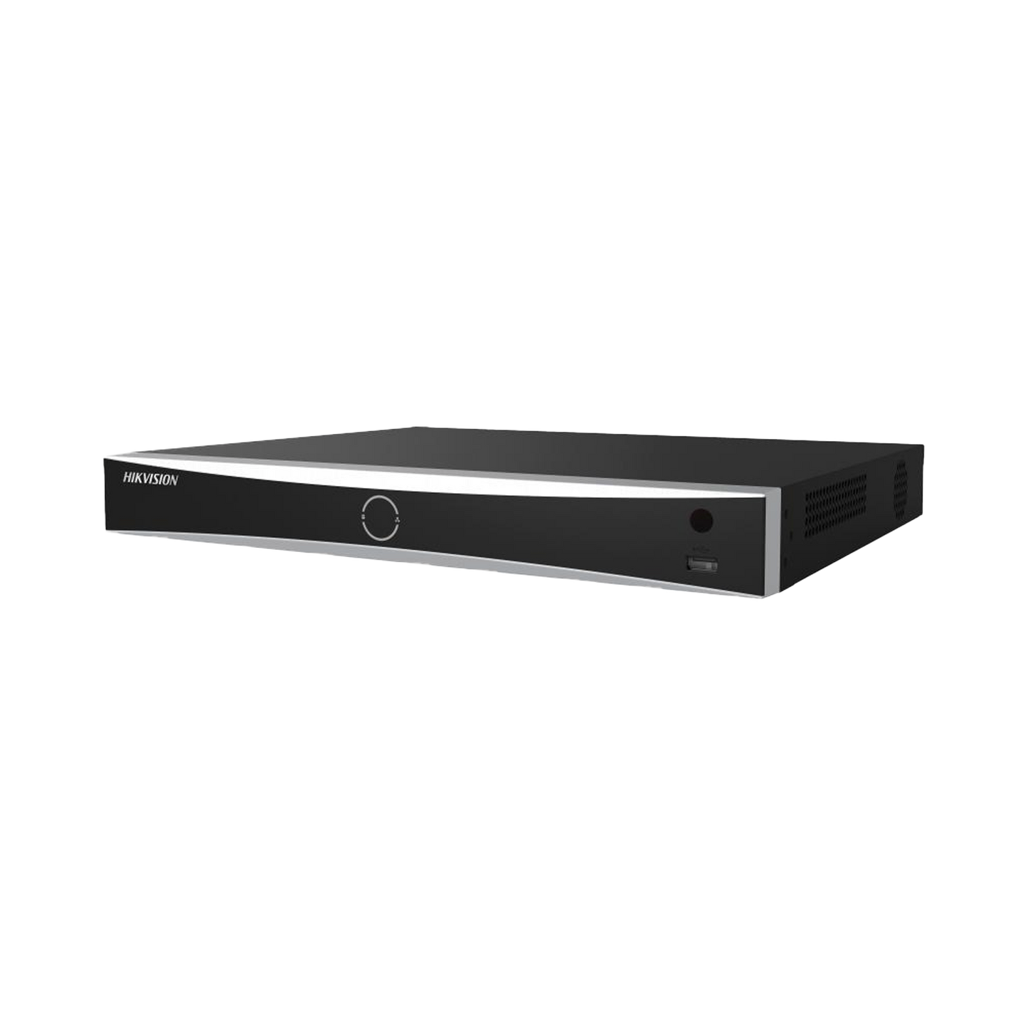 NVR 12 Megapixel (4K) / 16 canales IP / AcuSense (Evita Falsas Alarmas) / Reconocimiento Facial / 2 BahÃ­as de Disco Duro / HDMI en 4K / Sin Puertos PoE+ / Alarmas I/O