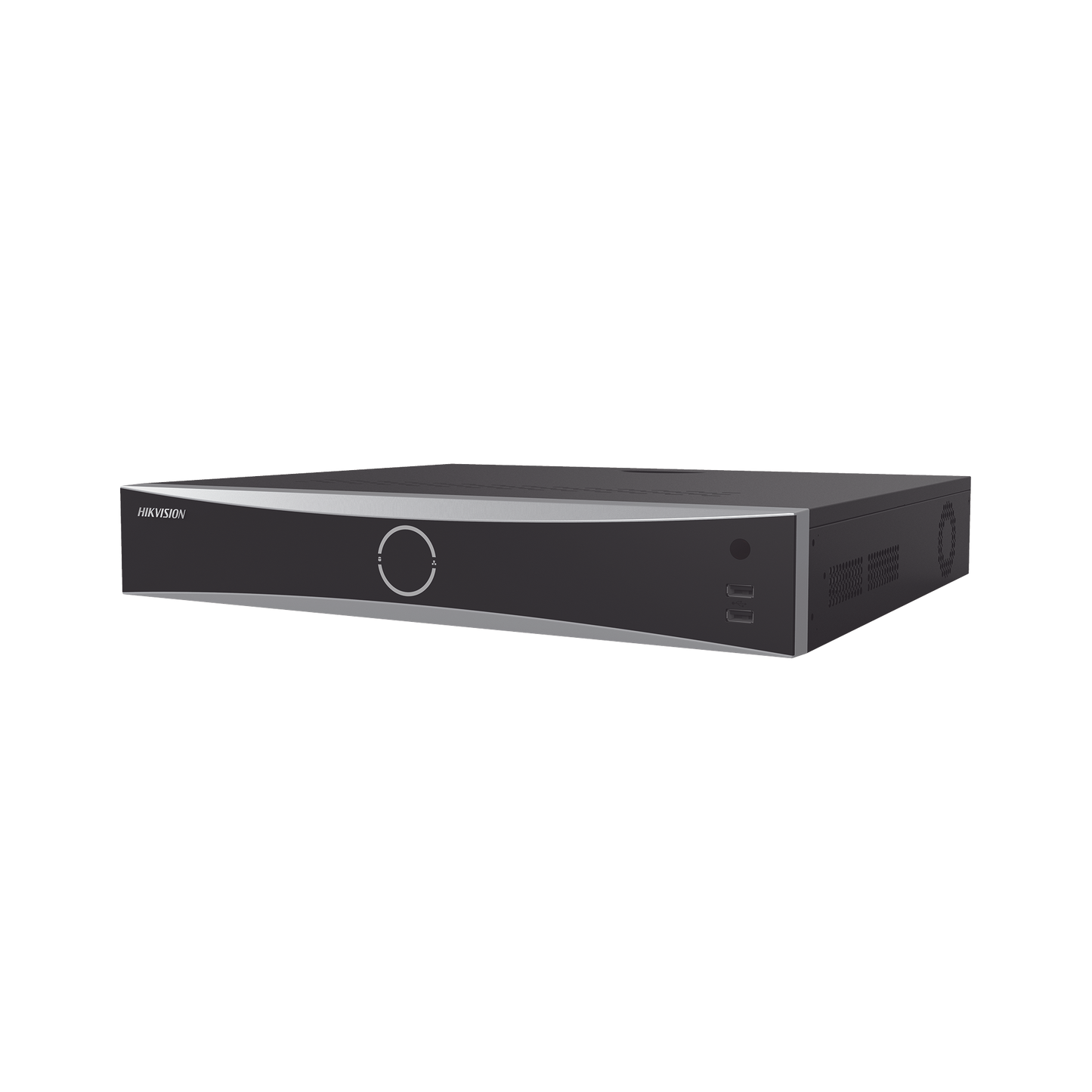 NVR 12 Megapixel (4K) / 32 canales IP / 16 Puertos PoE+ / Reconocimiento Facial / AcuSense (Evita Falsas Alarmas) / 4 Bahías de Disco Duro / Switch PoE 300 mts / HDMI en 4K / Alarmas I/O