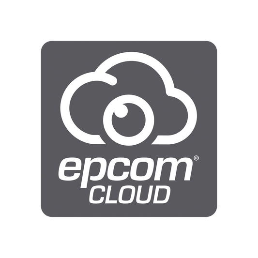 Suscripción Anual Epcom Cloud / Grabación en la nube para 1 canal de video a 8MP con 14 días de retención / Grabación por detección de movimiento