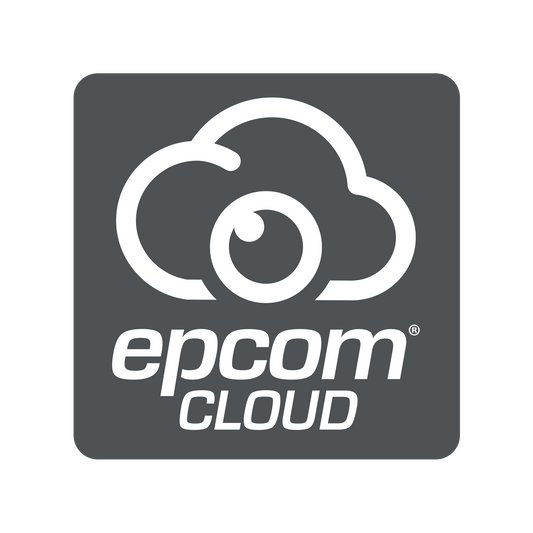 Suscripción Anual Epcom Cloud / Grabación en la nube para 1 canal de video a 2MP con 60 días de retención / Grabación por detección de movimiento