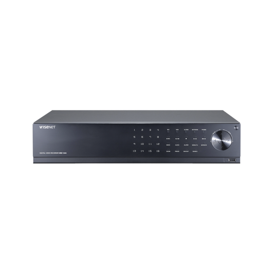 DVR 16 Canales hasta 4 Megapixel / Soporta 4 Tecnologías (AHD, TVI, CVI, CVBS) / Hasta 8 HDDs / Entradas y Salidas de Audio y Alarma