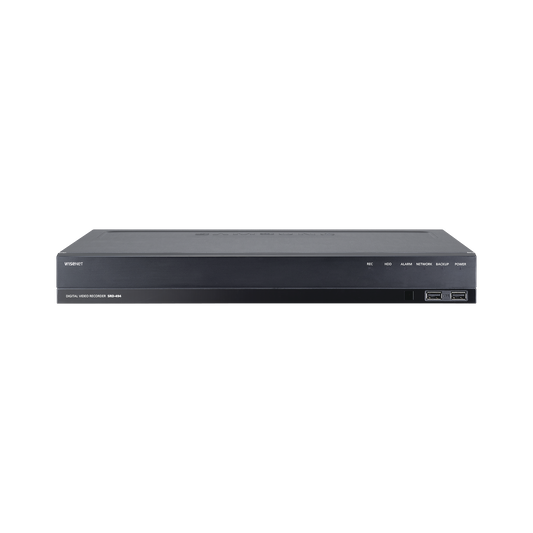 DVR 4 Canales hasta 4 Megapixel / Soporta 4 Tecnologías (AHD, TVI, CVI, CVBS) / Entradas y Salidas de Alarma y Audio