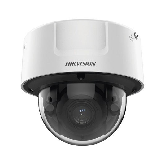 Domo IP 12 Megapixel / Lente Mot. 2.8 - 12 mm / IK10 / IP67 / Reconocimiento Facial / WDR 140 dB / DeepinView / Búsqueda por Atributos / ACUSENSE / Micro SD