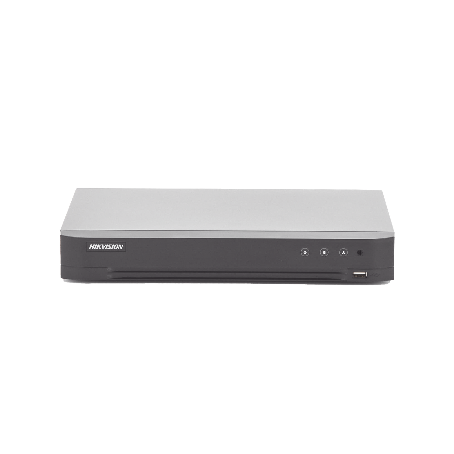 (ACUSENSE / Evita Falsas Alarmas) DVR 4 Megapixel / 4 Canales TURBOHD + 2 Canales IP / 1 Bahía de Disco Duro / 1 Canal de Audio