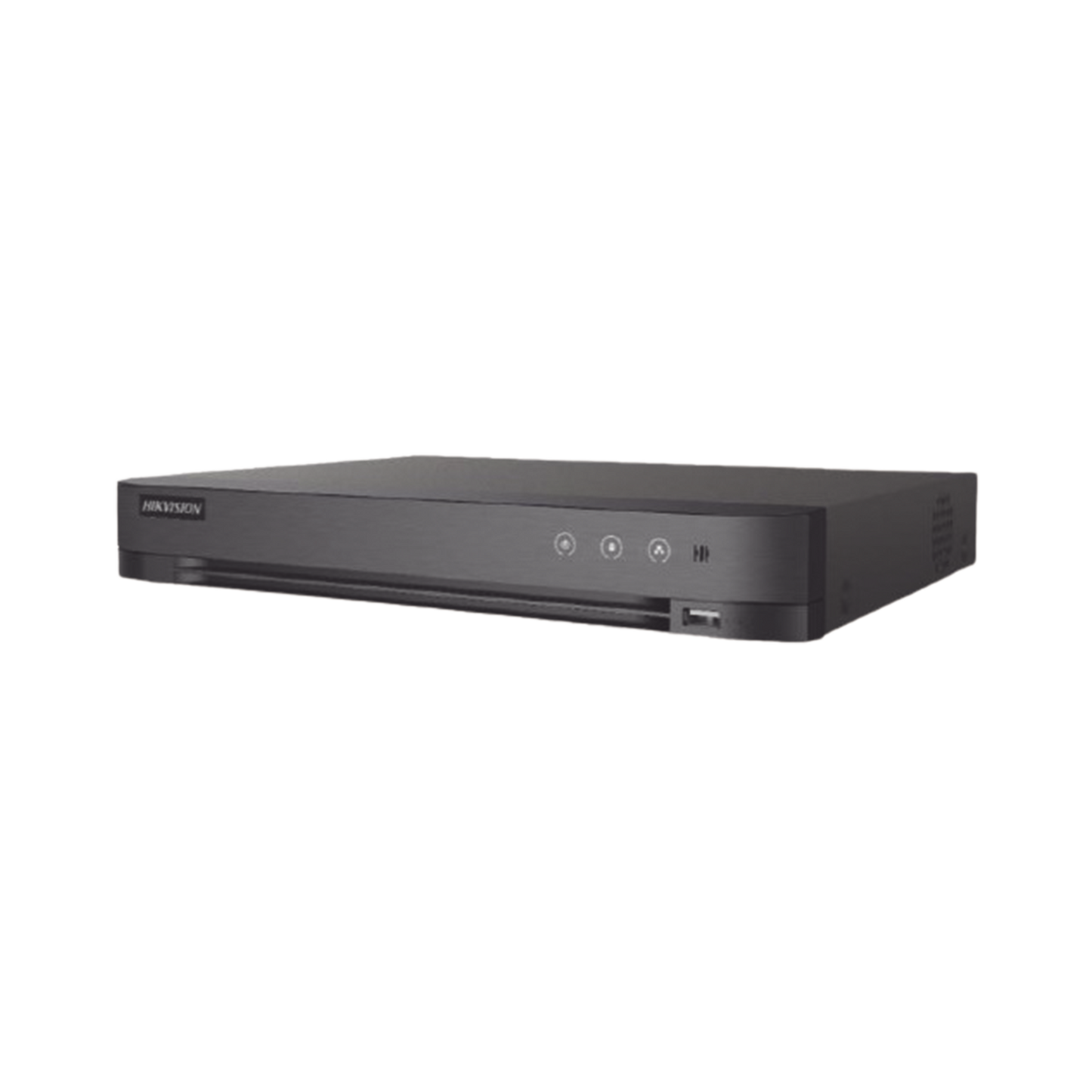 DVR 4 Canales TURBOHD + 4 Canales IP / 8 Megapixel (4K) / Audio de dos vías por Coaxitron / ACUSENSE / Reconocimiento Facial / 1 Bahía de Disco Duro / Salida de Video en Full HD / H.265+