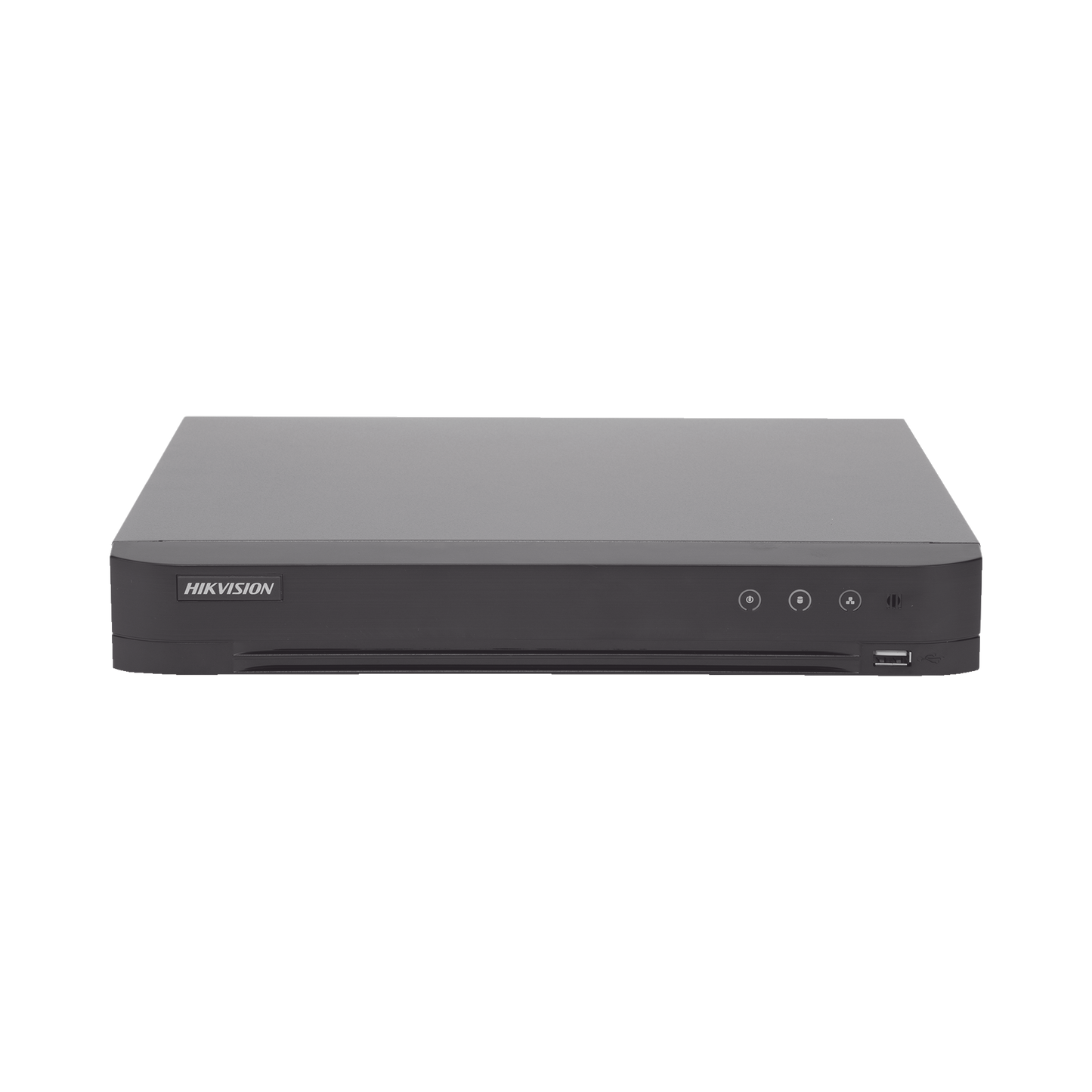 DVR 16 Canales TurboHD + 8 Canales IP / 4 Megapixel / Acusense (Evita Falsas Alarmas) / Audio por Coaxitron / Reconocimiento de Rostros (Base de Datos) / 1 Bahía de Diso Duro / H.265+