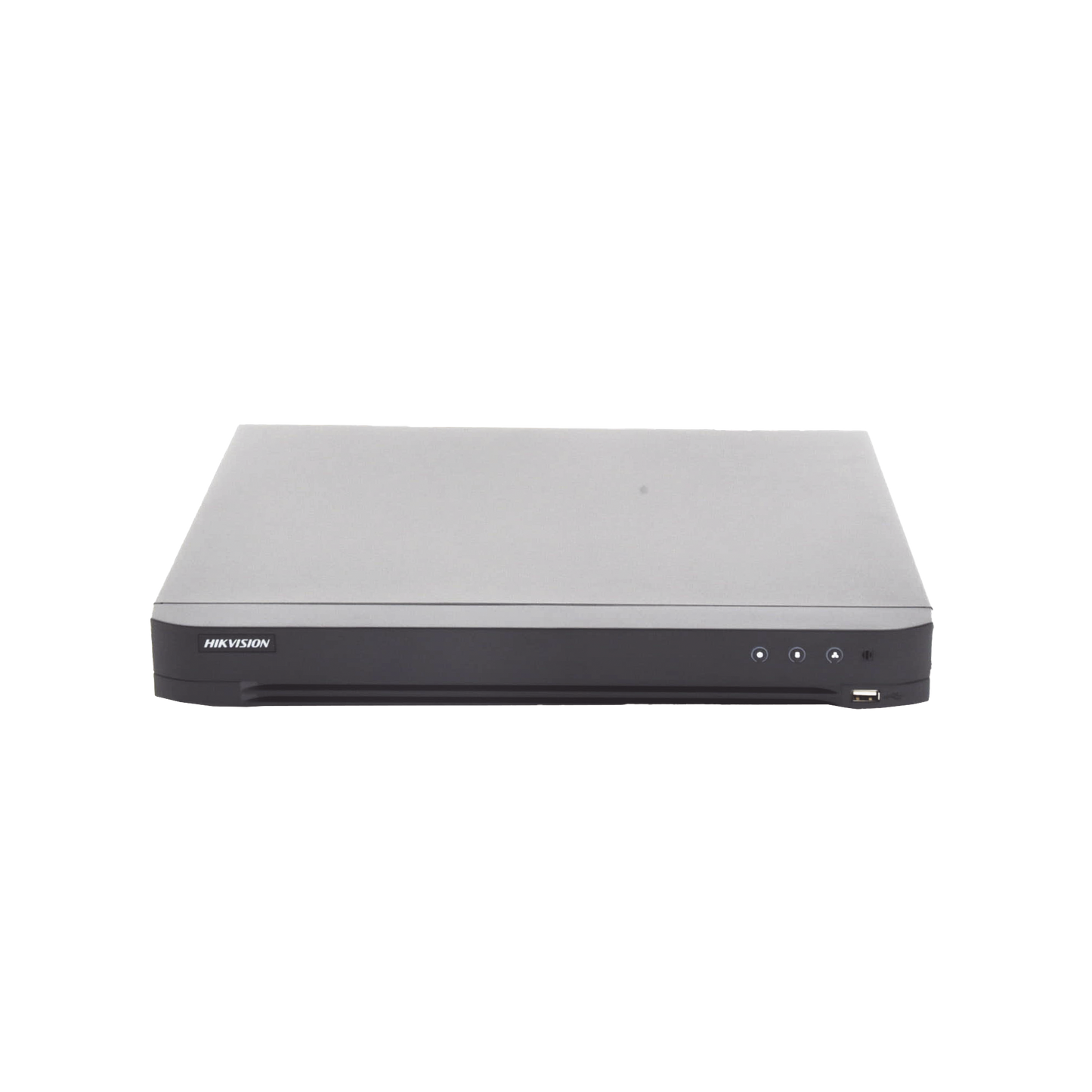 (ACUSENSE / Evita Falsas Alarmas) DVR 4K / 16 Canales TURBOHD + 16 Canales IP /  2 Bahía de Disco Duro / Audio por Coaxitron / Salida de Vídeo en 4K / Entrada Salida de Alarma