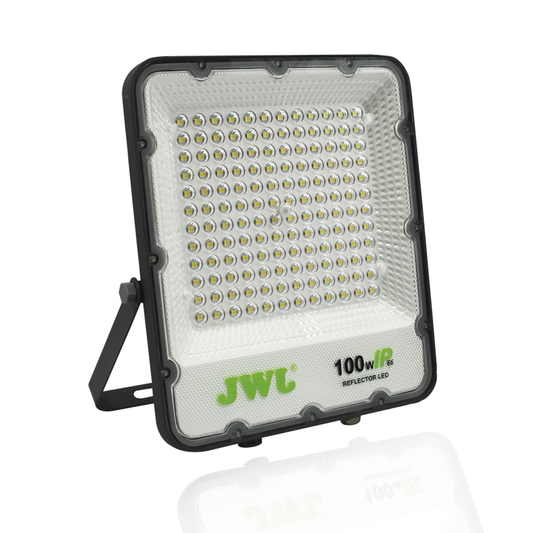 Reflector Tipo Lupa 300 W / 376 x 35 x 328 mm / Flujo luminoso 30 000 lm / 110 - 240 Vca~ 60Hz / Uso en exterior / IP66.