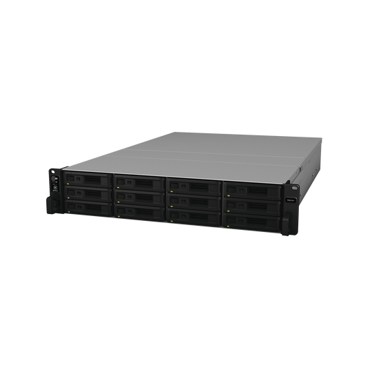 Servidor NAS para rack de 12 bahías / Expandible a 24 bahías / Hasta 384 TB