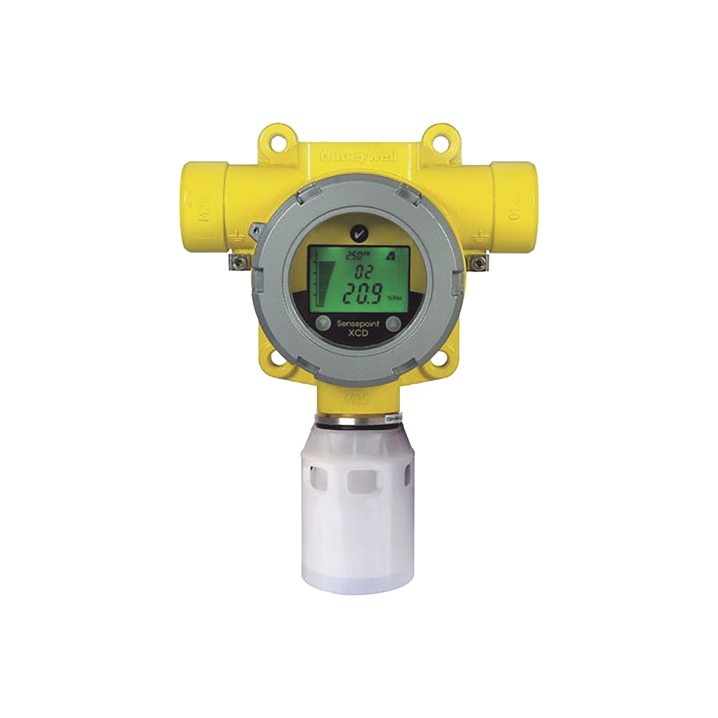 Detector Fijo De Gas Con Sensor De Monóxido De Carbono 0-300 ppm, Para Gases Combustibles, Salida 4-20 mA, UL/c-UL/INMETRO, 2x3/4" NPT, Carcasa Aluminio, Serie Sensepoint XCD