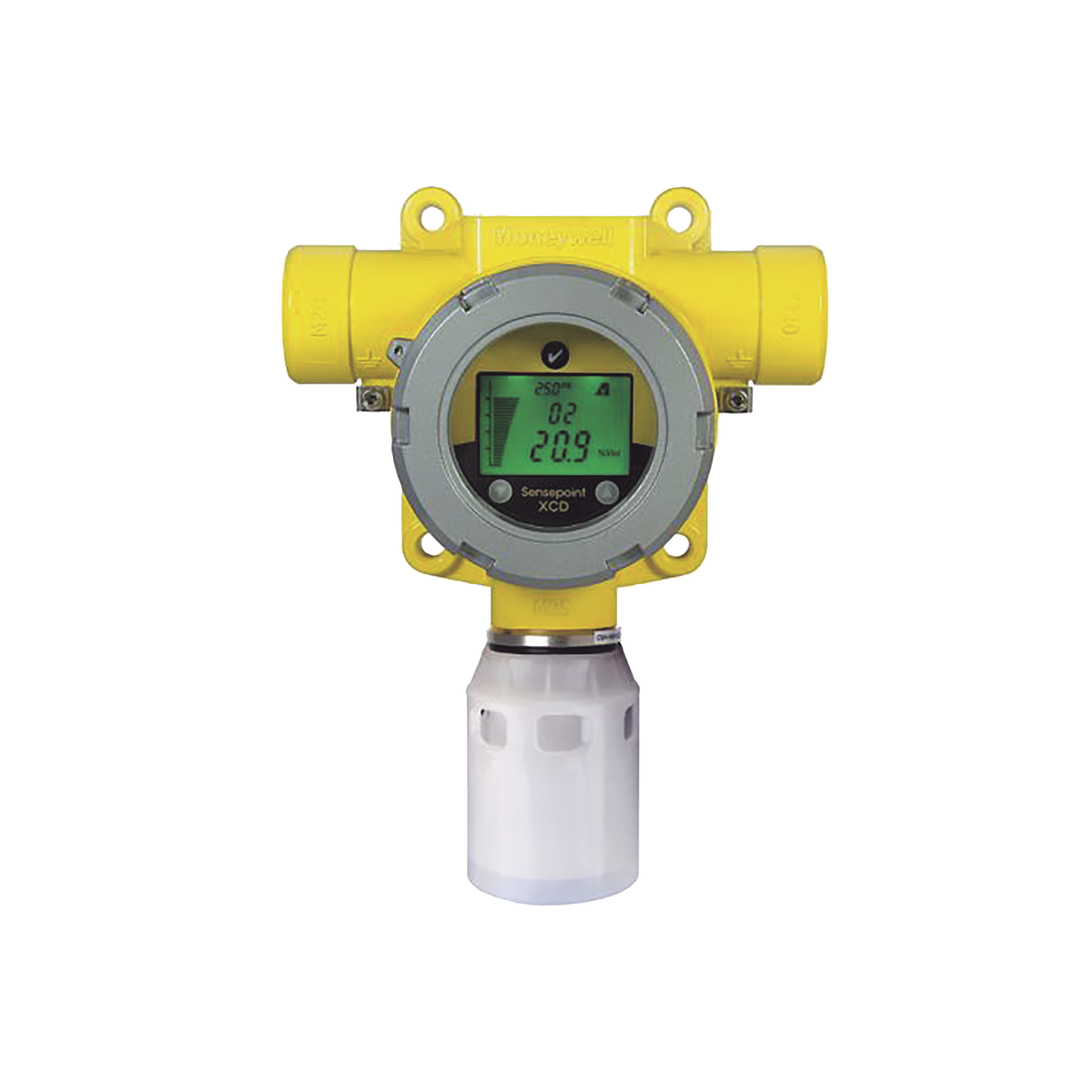 Detector Fijo De Gas Con Sensor EC De Dióxido De Nitrógeno 0-10 ppm, Para Gases Combustibles, Salida 4-20 mA, UL/c-UL/INMETRO, 2x3/4" NPT, Carcasa Aluminio, Serie Sensepoint XCD