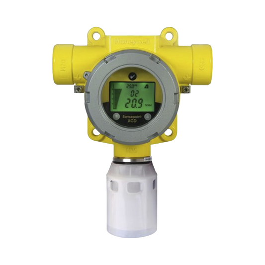 Detector De Gas Fijo, Con Sensor De Oxigeno EC 0-25% V/V, Para Gases Combustibles, Salida Modbus y 4-20 mA, Certificación UL/c-UL/INMETRO, Entradas 2x3/4" NPT, Carcasa Pintado De Aluminio Grado Marino LM25, Rango de Gas Fijo, Serie Sensepoint