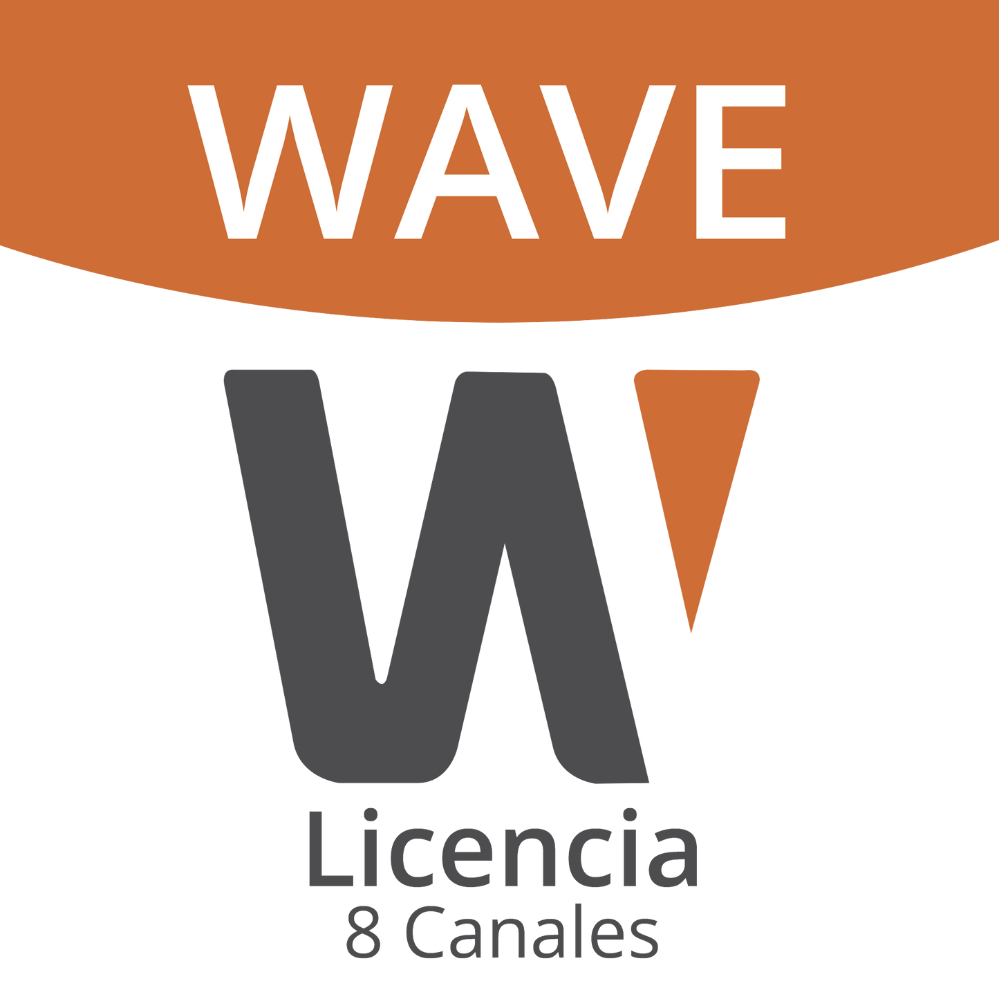 Licencia Wisenet Wave Para 8 Canales  de Grabador Hanwha