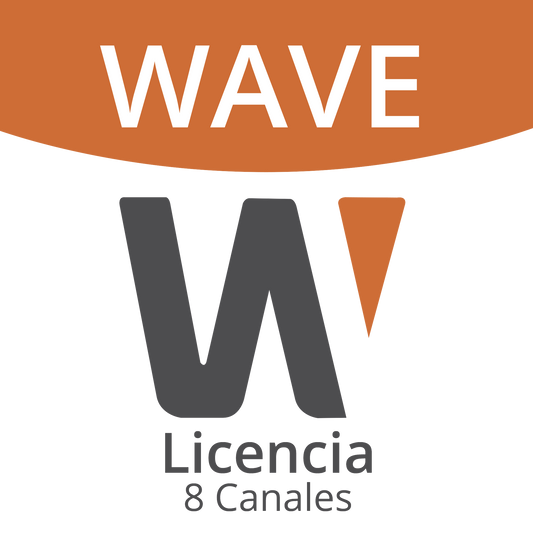 Licencia Wisenet Wave Para 8 Canales  de Grabador Hanwha