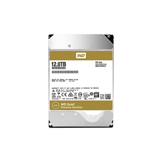 Disco duro WD 12TB / 7200RPM / Optimizado NAS y DataCenter / HelioSeal