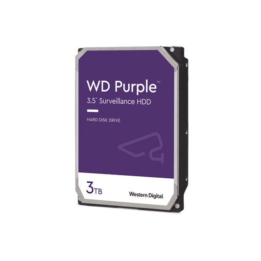 Disco Duro PURPLE de 3TB / 3 AÑOS DE GARANTÍA / Para Videovigilancia