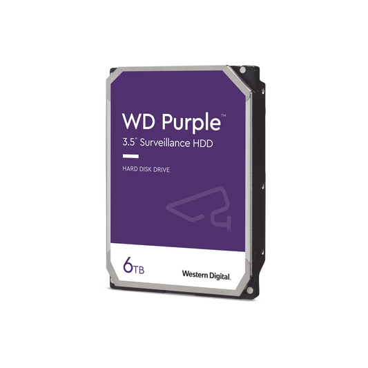 Disco Duro PURPLE de 6TB / 3 AÑOS DE GARANTÍA / Para Videovigilancia