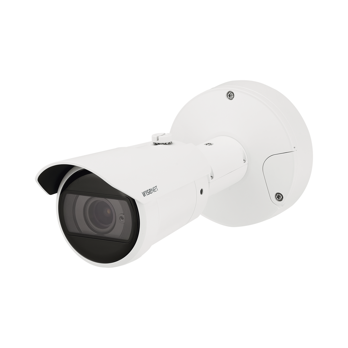 Camara Bala IP 2MP con Inteligencia Artificial / Lente Mot 5.2 a 62.4mm / WDR 120dB / H.265 / Ranura SD / Protección IP67 IK10 NEMA4X / IR 90m