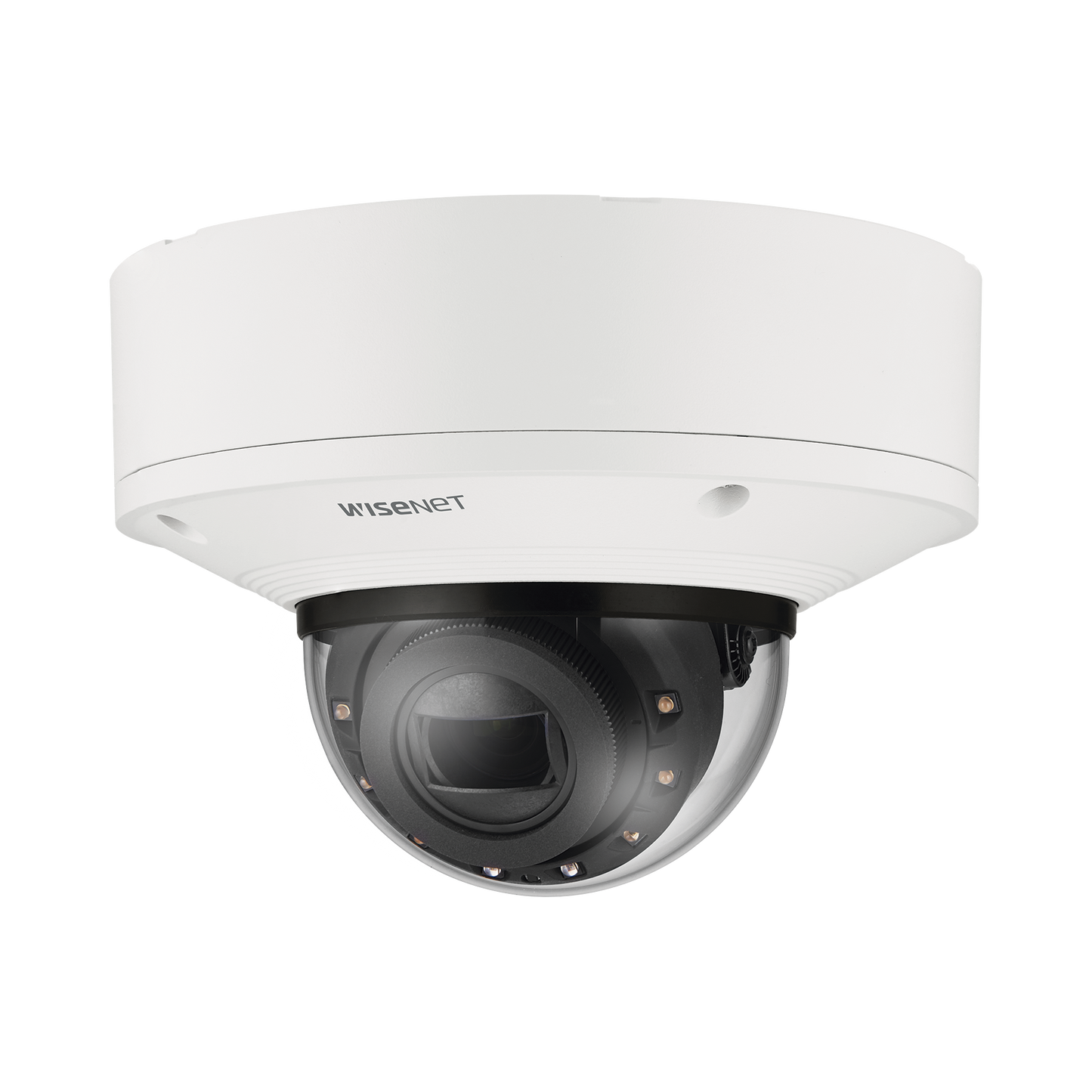 Cámara Domo 4K con IA, Antivandalica / Lente Motorizado de 4.5 a 10mm / P-Iris / WDR 120dB / IP67 / IP6K9K, IK10+, NEMA4X