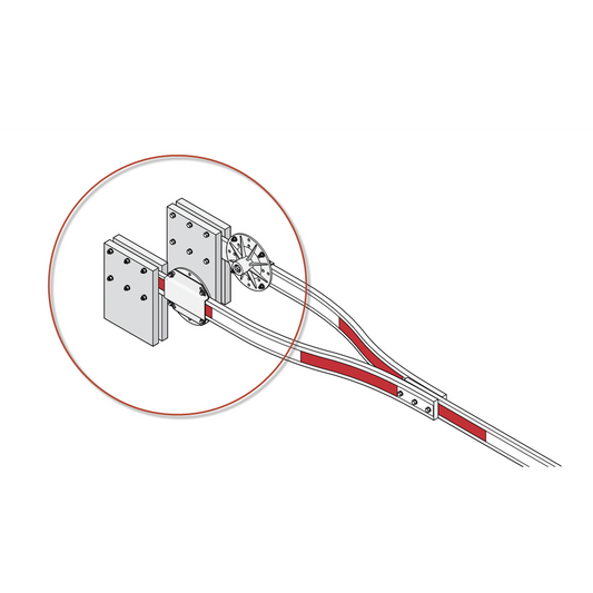 Kit de instalación para brazo de madera 1602-340