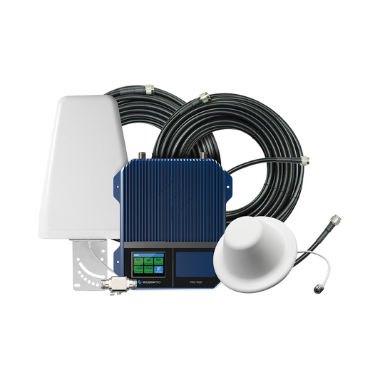 KIT de Amplificador de Señal Celular, PRO 1100 (50 Ohm) | Mejora la Señal Celular de todos los Operadores | Cubre áreas de hasta 3251 metros cuadrados