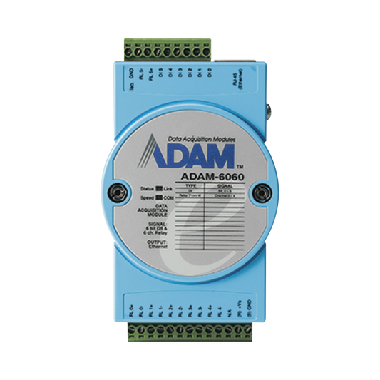 MODULO CON 6 ENTRADAS Y 6 SALIDAS PARA INTEGRAR CON FIBER COMMAND VIA ETHERNET