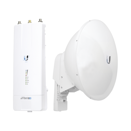 Airfiber Kit AF5X-HD con Antena Fiber 23 dBi Slant-45