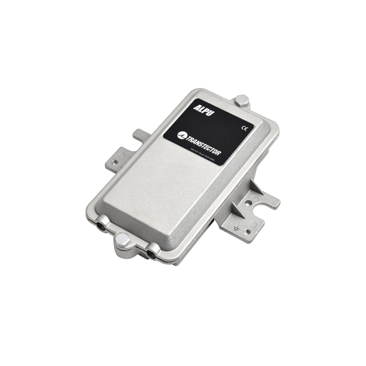 Protector PoE Metálico Contra Descargas Atmosféricas y Eléctricas Individual Para Línea RJ45 Con Tecnología de Supresión SASD | 60Vcc Pico | 100Mb/s | 85 a 115Ω (1101-933)