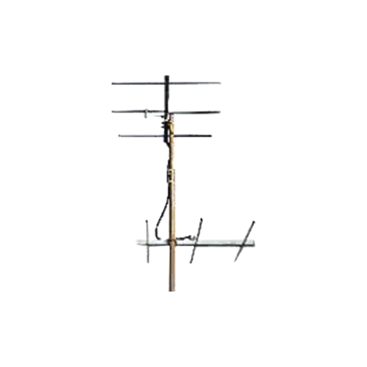 Juego de 2 Antenas Bi-direccionales de 3 elementos para TV, 3 dB.